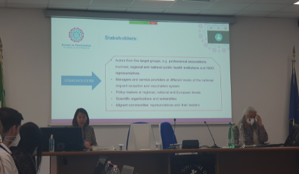 Το 2o Project Meeting για το ευρωπαϊκό πρόγραμμα AcToVax4NAM στη Ρώμη