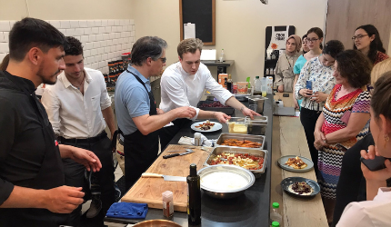 Η 4η Μέρα του πενθήμερου Ευρωπαϊκού Εκπαιδευτικού Σεμιναρίου του Dr.PED-Chef