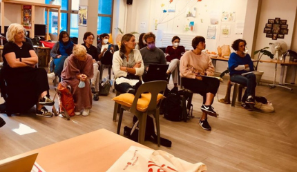 Το Ινστιτούτο Prolepsis στο σεμινάριο του οργανισμού Les Petits Frères des Pauvres στο Παρίσι