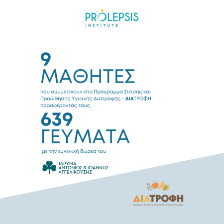 Το Ίδρυμα Αντώνιος και Ιωάννης Αγγελικούσης στήριξε μαθητές του Προγράμματος ΔΙΑΤΡΟΦΗ